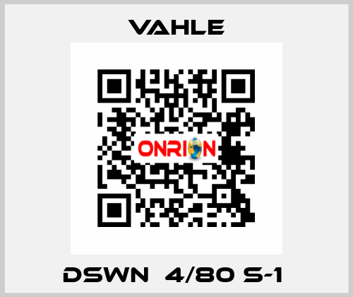 DSWN  4/80 S-1  Vahle