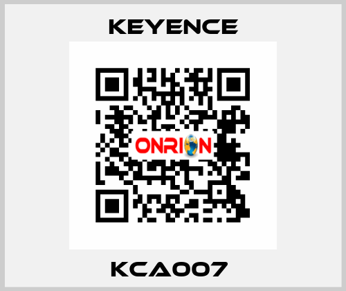 KCA007  Keyence