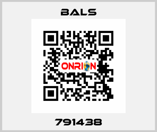 791438 Bals