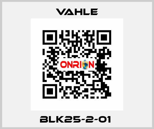 BLK25-2-01  Vahle