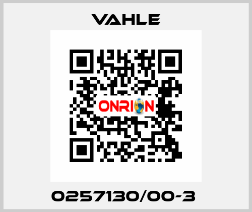 0257130/00-3  Vahle