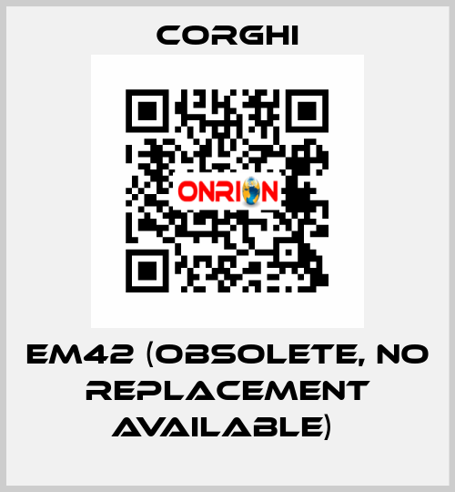 Em42 (obsolete, no replacement available)  Corghi