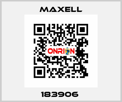 183906  MAXELL