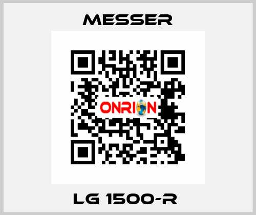 LG 1500-R  Messer