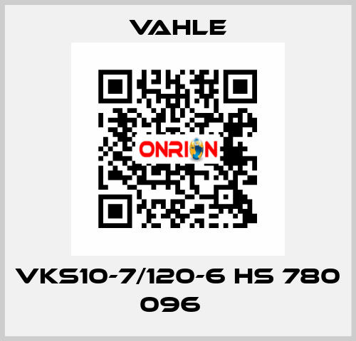 VKS10-7/120-6 HS 780 096   Vahle