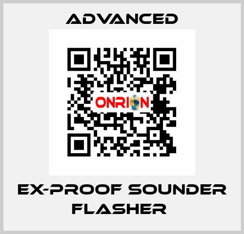 Ex-Proof Sounder Flasher  Advanced