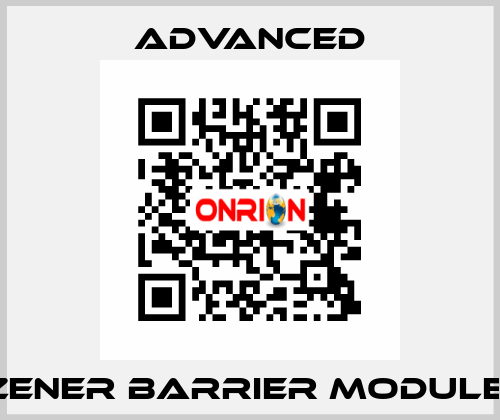 Zener Barrier Module  Advanced