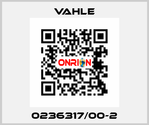 0236317/00-2 Vahle