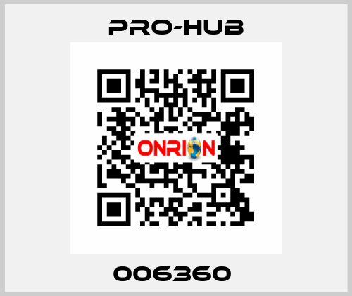 006360  Pro-Hub