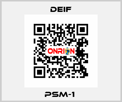 PSM-1  Deif