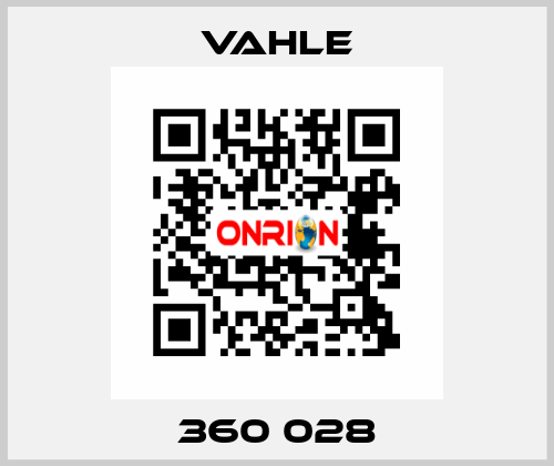 360 028 Vahle