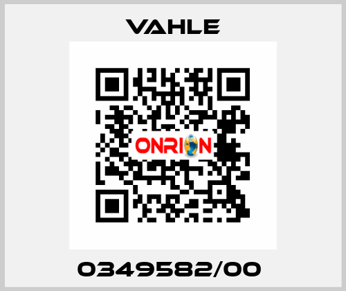 0349582/00  Vahle