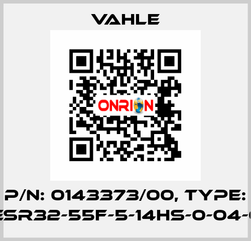 P/n: 0143373/00, Type: SA-KESR32-55F-5-14HS-0-04-06-06 Vahle