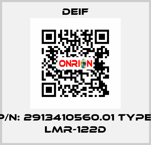 P/N: 2913410560.01 Type: LMR-122D Deif