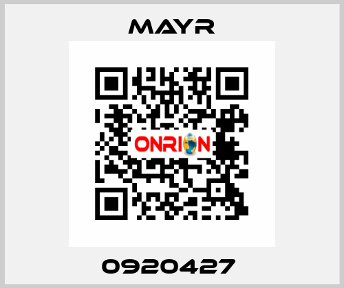 0920427  Mayr