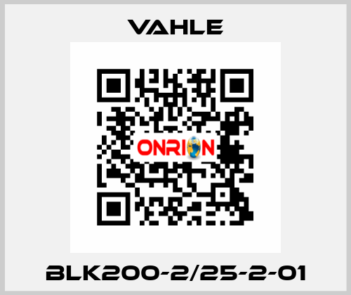 BLK200-2/25-2-01 Vahle