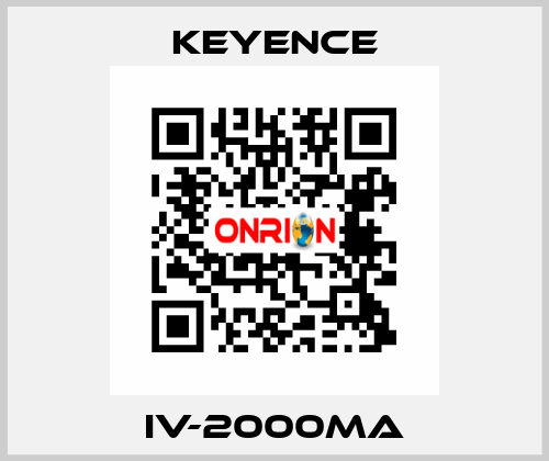 IV-2000MA Keyence