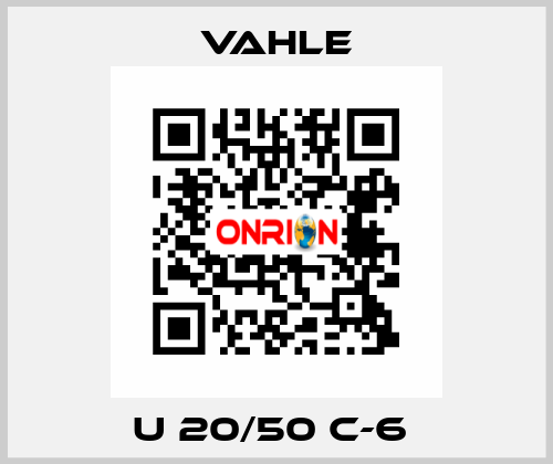 U 20/50 c-6  Vahle