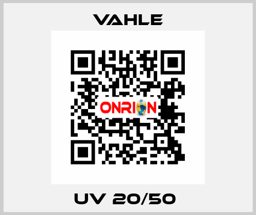 UV 20/50  Vahle