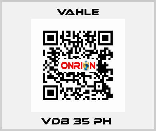 VDB 35 PH  Vahle