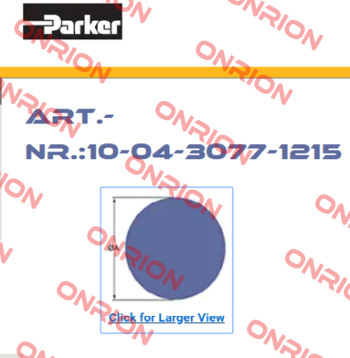 Art.-Nr.:10-04-3077-1215 Parker