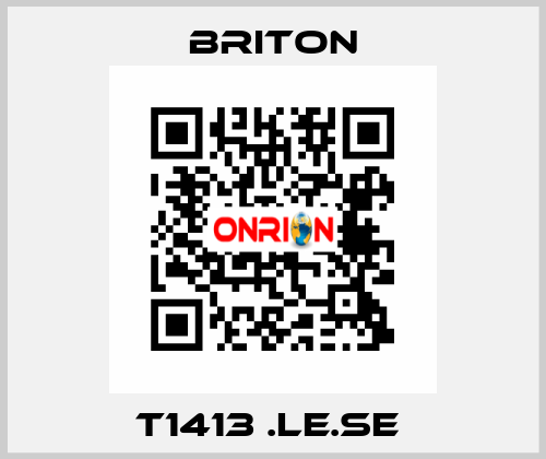 T1413 .LE.SE  BRITON