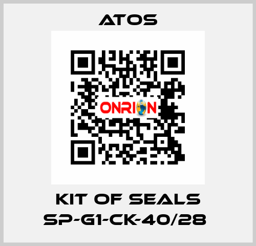 Kit of seals SP-G1-CK-40/28  Atos