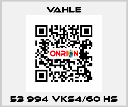 53 994 VKS4/60 HS Vahle