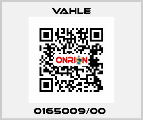 0165009/00  Vahle