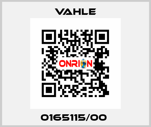 0165115/00  Vahle