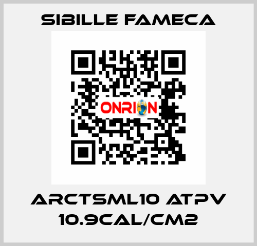 ARCTSML10 ATPV 10.9CAL/CM2 Sibille Fameca