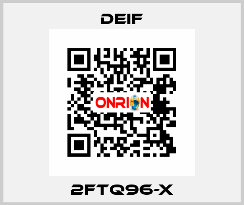 2FTQ96-x Deif