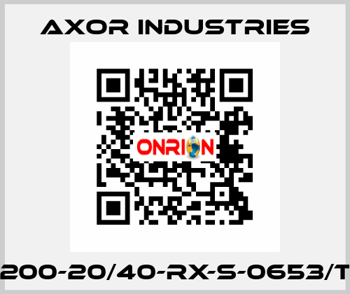 MTS-200-20/40-RX-S-0653/TO-RS Axor Industries