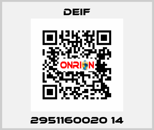 2951160020 14 Deif