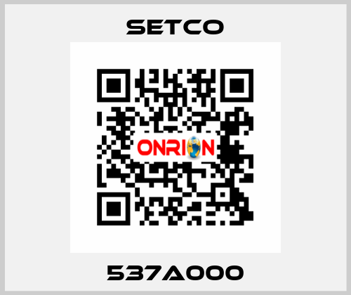 537A000 SETCO