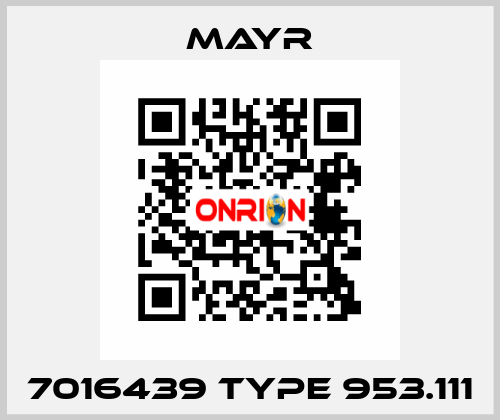 7016439 Type 953.111 Mayr