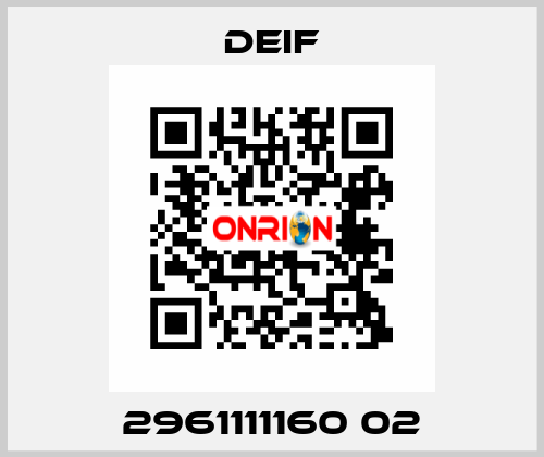 2961111160 02 Deif