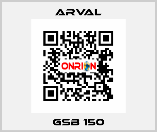 GSB 150 ARVAL