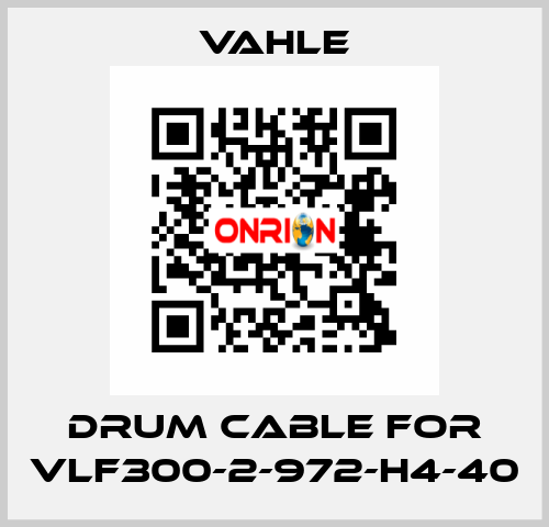 Drum Cable for VLF300-2-972-H4-40 Vahle