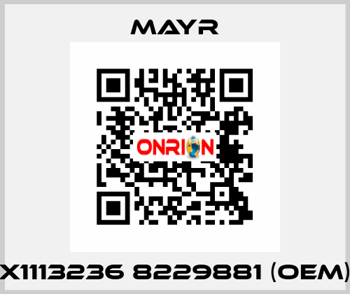 X1113236 8229881 (OEM) Mayr