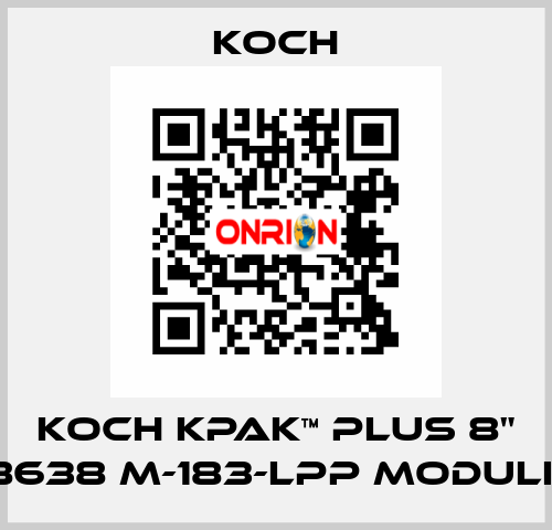 KOCH KPAK™ PLUS 8" 8638 M-183-LPP Module KOCH