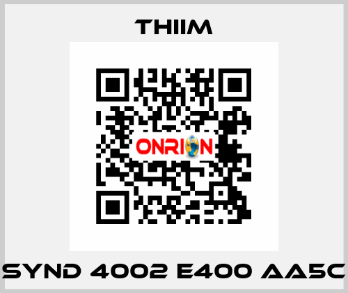 SYND 4002 E400 AA5C Thiim