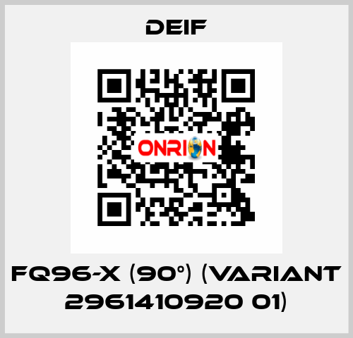 FQ96-x (90°) (Variant 2961410920 01) Deif