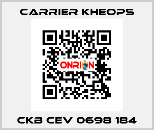 CKB CEV 0698 184 Carrier Kheops