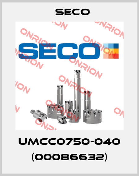 UMCC0750-040 (00086632) Seco