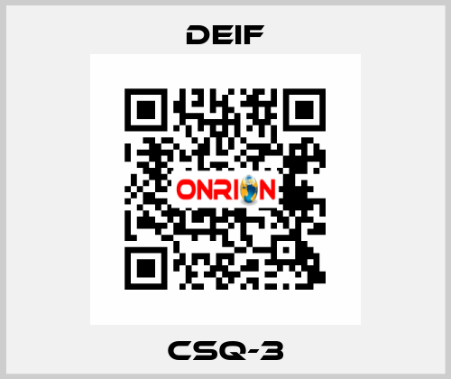 CSQ-3 Deif