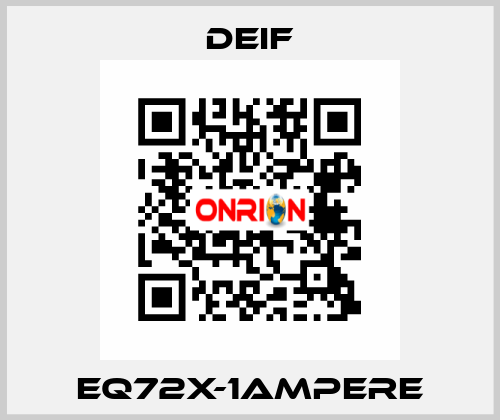 EQ72X-1AMPERE Deif