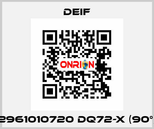 2961010720 DQ72-x (90°) Deif