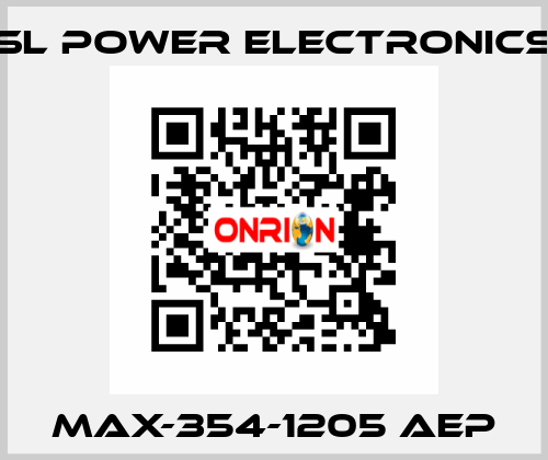 MAX-354-1205 AEP SL Power Electronics