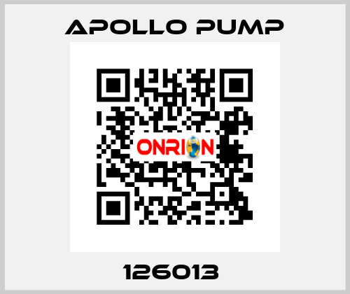 126013  Apollo pump